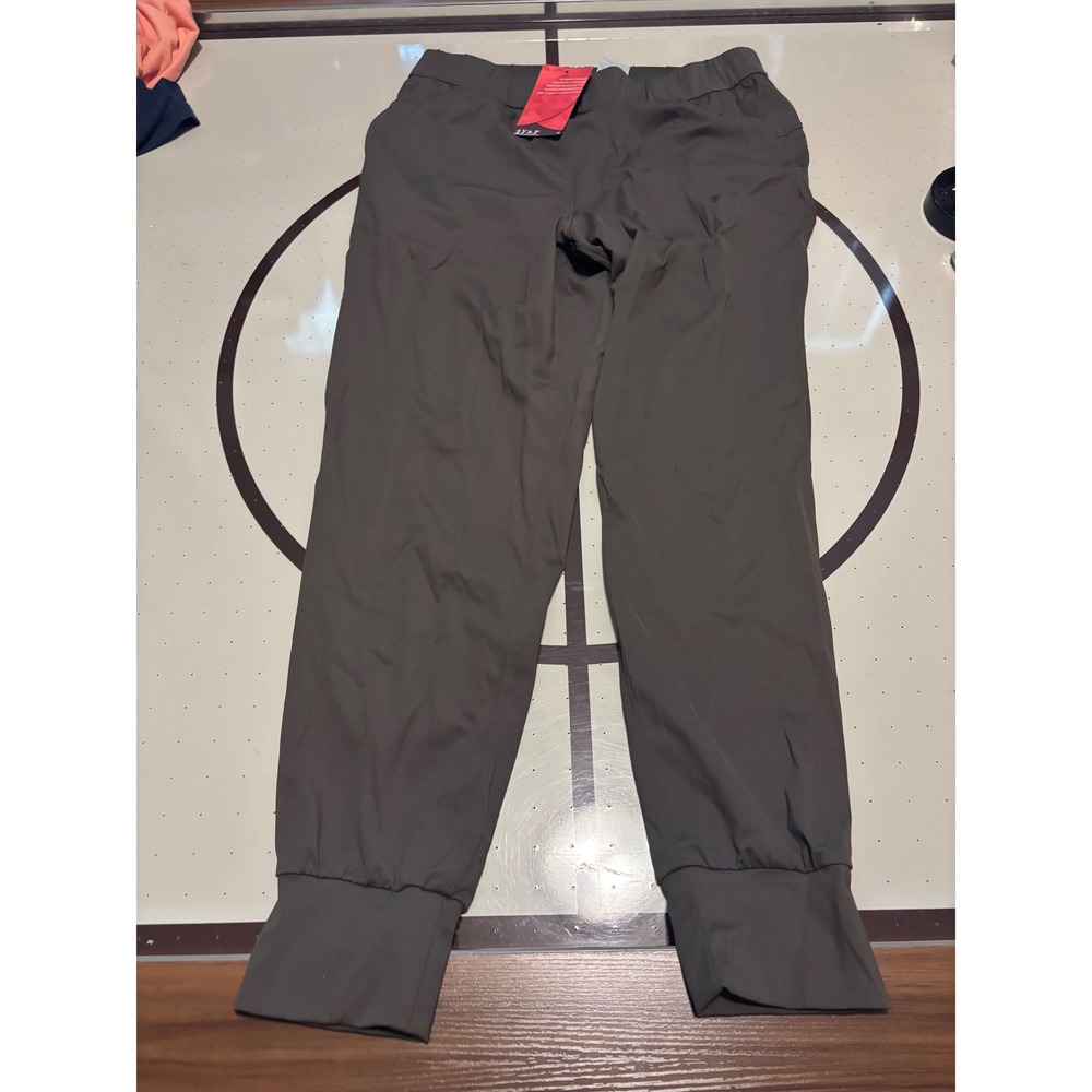 Santiny Womens Joggers Athletic Hiking Pants Gray Green Size L NWT